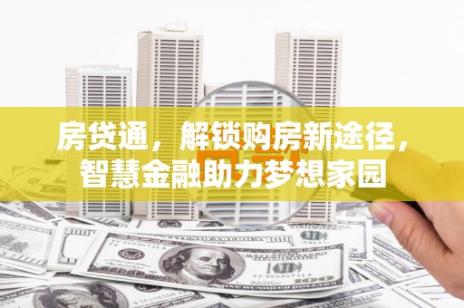 内湖房贷通，解锁购房新途径，智慧金融助力梦想家园