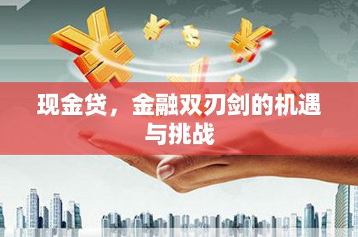黄骅现金贷，金融双刃剑的机遇与挑战