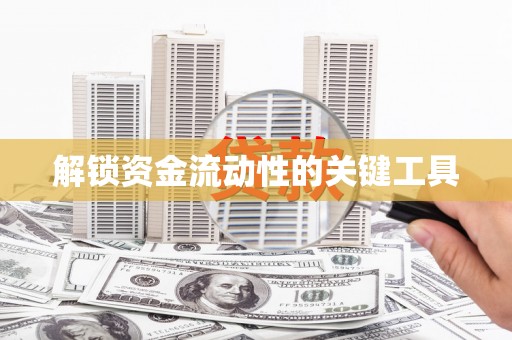 茂林解锁资金流动性的关键工具