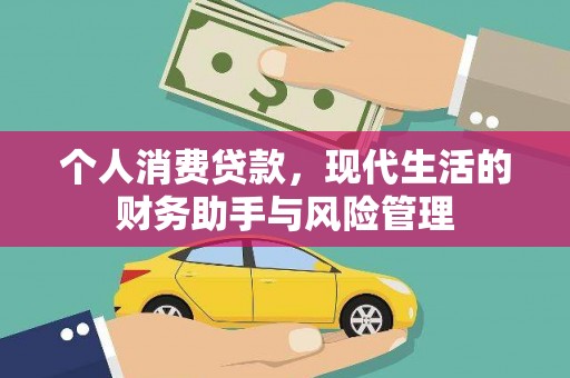 保康个人消费贷款，现代生活的财务助手与风险管理