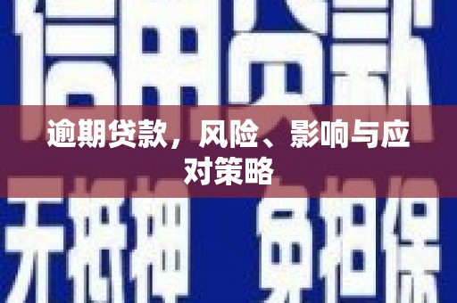 澄城逾期贷款，风险、影响与应对策略