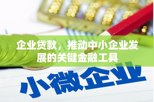 顺庆企业贷款，推动中小企业发展的关键金融工具