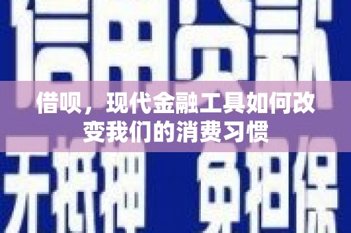 华龙借呗，现代金融工具如何改变我们的消费习惯