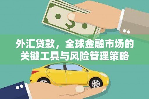 芗城外汇贷款，全球金融市场的关键工具与风险管理策略