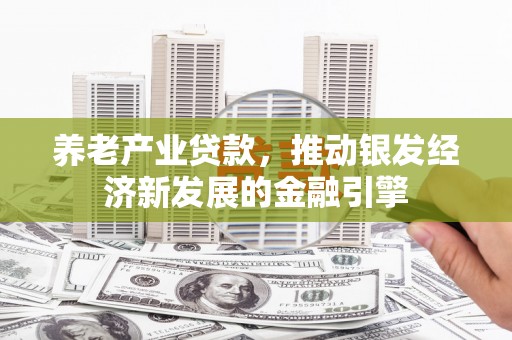 叠彩养老产业贷款，推动银发经济新发展的金融引擎