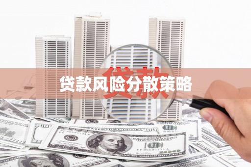 坦洲贷款风险分散策略