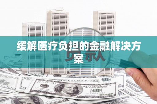 马关缓解医疗负担的金融解决方案