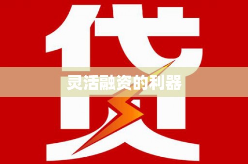 善化灵活融资的利器