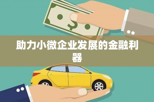 科尔沁左翼后旗助力小微企业发展的金融利器
