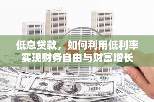 云阳低息贷款，如何利用低利率实现财务自由与财富增长