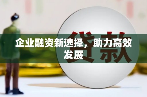 秀屿企业融资新选择，助力高效发展